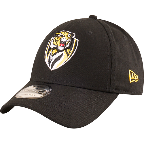 New Era Richmond Tigers 9Forty Badged Black OSFM