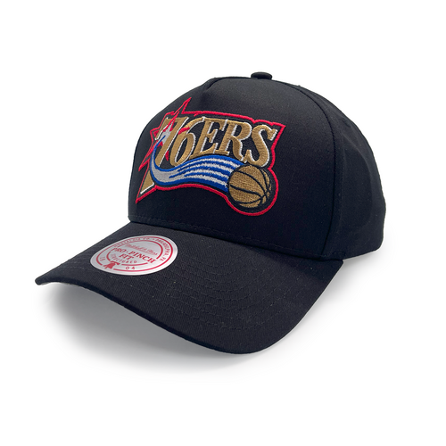 Mitchell & Ness Philadelphia 76ers Pro Pinch Evergreen Core Team Colour Black OSFM