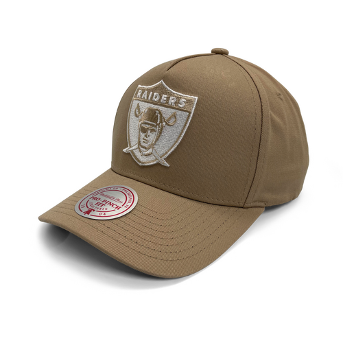 Mitchell & Ness Las Vegas Raiders Pro Pinch Oat Irish Cream OSFM