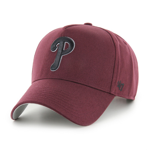 47 Brand Philadelphia Phillies MVP DT Cooperstown Sureshot TT Dark Maroon OSFM