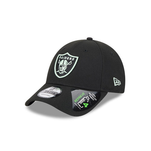 New Era Las Vegas Raiders 9Forty Peppermint Repreve Black OSFM