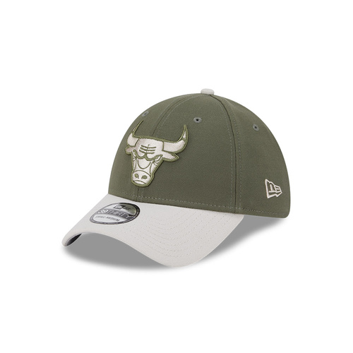 New Era Chicago Bulls 39Thirty Two-Tone Olive L/XL