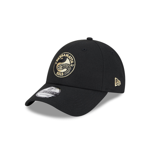 New Era Parramatta Eels 9Forty Kick Off 25 Black/Gold OSFM
