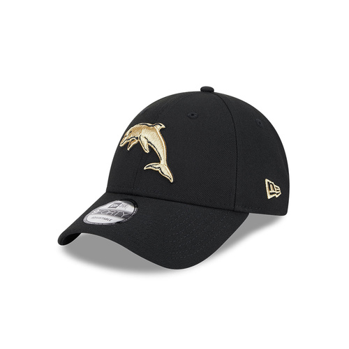 New Era The Dolphins 9Forty Kick Off 25 Black/Gold OSFM