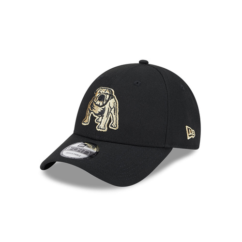New Era Canterbury Bulldogs 9Forty Kick Off 25 Black/Gold OSFM