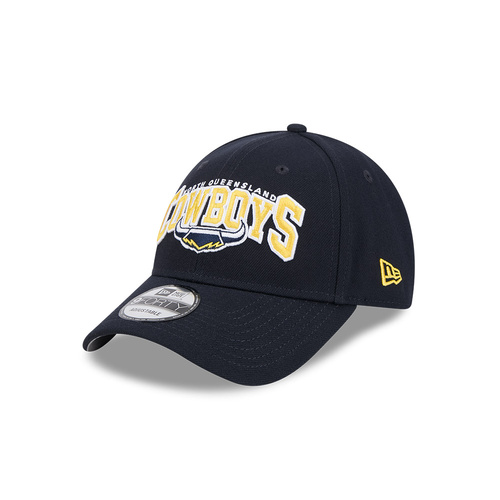 New Era North Queensland Cowboys 9Forty Logo Arch Navy OSFM