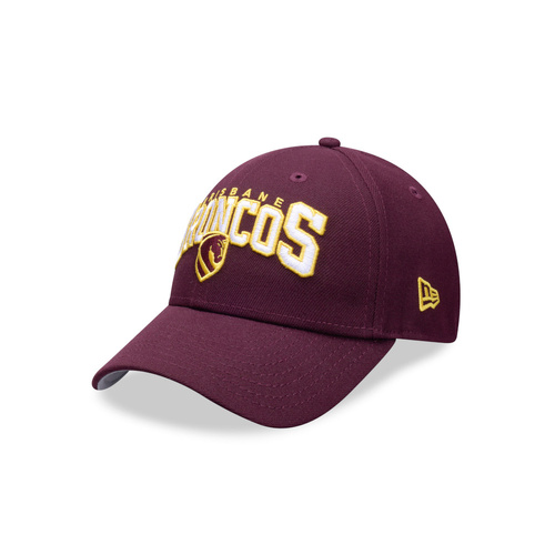 New Era Brisbane Broncos 9Forty Logo Arch Maroon OSFM