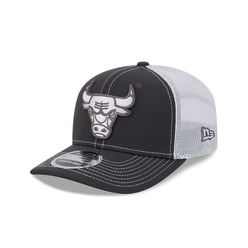 New Era Chicago Bulls 9Seventy Trucker Graphite/White OSFM