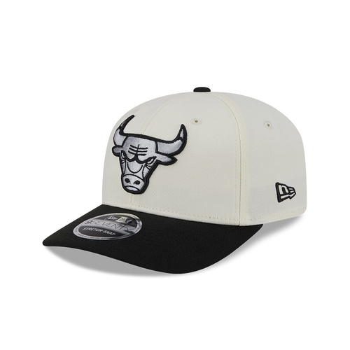 New Era Chicago Bulls 9Seventy Two-Tone Chrome White/Black OSFM