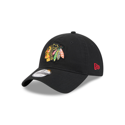 New Era Chicago Blackhawks 9Twenty Washed Black OSFM