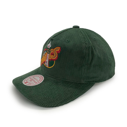 Mitchell & Ness Seattle Super Sonics Corduroy Retro Origins Green OSFM