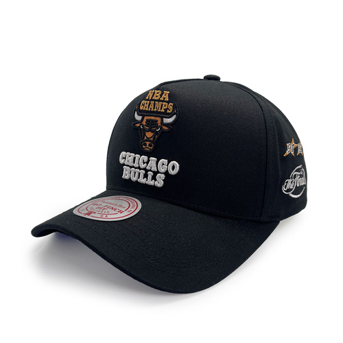 Mitchell & Ness Chicago Bulls Pro Pinch Back To Back Black OSFM