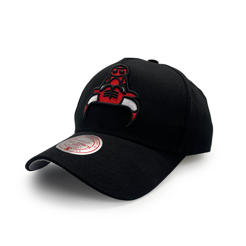 Mitchell & Ness Chicago Bulls Pro Pinch Upside Down Black OSFM