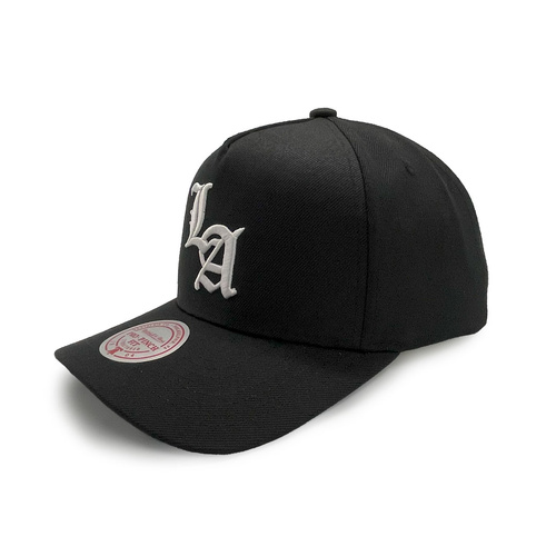 Mitchell & Ness Los Angeles Lakers Pro Pinch Gothic Letter Black OSFM