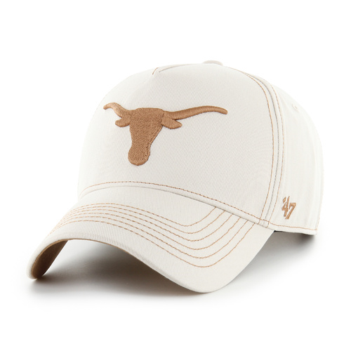 47 Brand Texas Longhorns MVP DT Contrast Stitch Bone/Camel OSFM