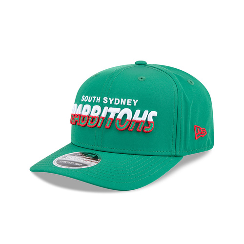 New Era South Sydney Rabbitohs 9Seventy Prolite Split Script Green OSFM