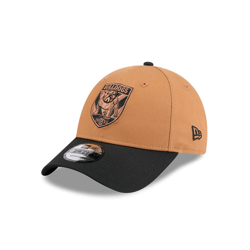 New Era Canterbury Bankstown Bulldogs 9Forty Two-Tone Bronzed Light Bronze/Black OSFM