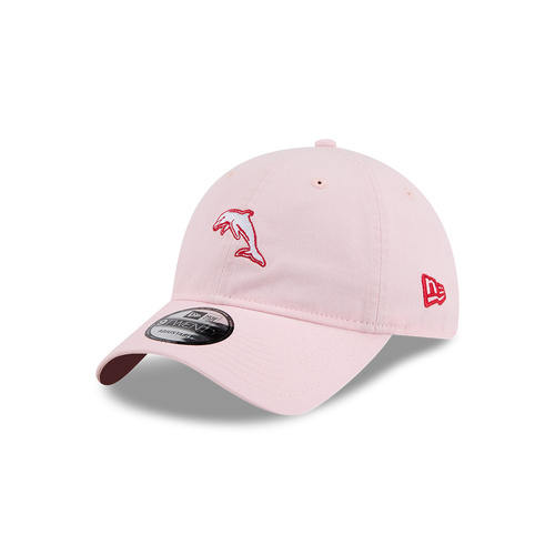 New Era The Dolphins 9Twenty Pastel Pop Pink OSFM