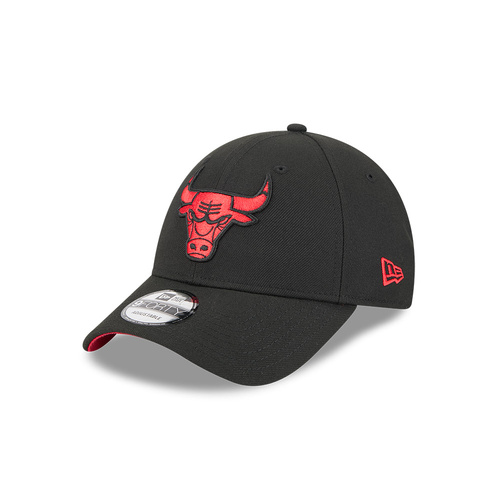 New Era Chicago Bulls 9Forty Seasonal Black/Scarlett OSFM