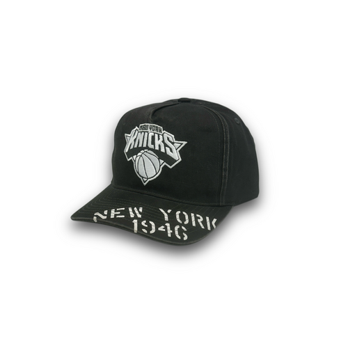 Mitchell & Ness New York Knicks Pro Pinch Stencil Pro Washed Black OSFM