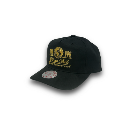 Mitchell & Ness Chicago Bulls Origins Worldwide Black OSFM