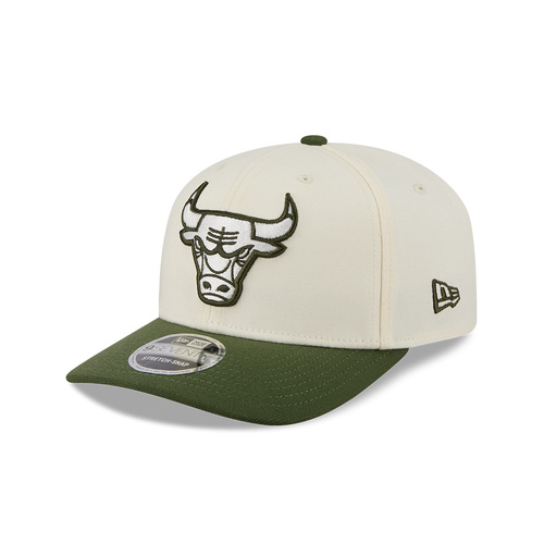 New Era Chicago Bulls 9Seventy Rifle 2-Tone Chrome White/Green OSFM