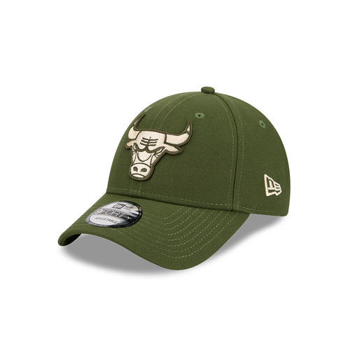 New Era Chicago Bulls 9Forty Rifle Green/Ivory OSFM