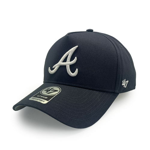 47 Brand Atlanta Braves MVP DT Well Worn Vintage Navy OSFM