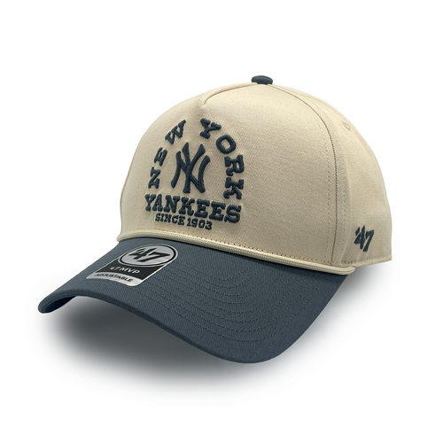 47 Brand New York Yankees MVP DT Ranchero Natural OSFM