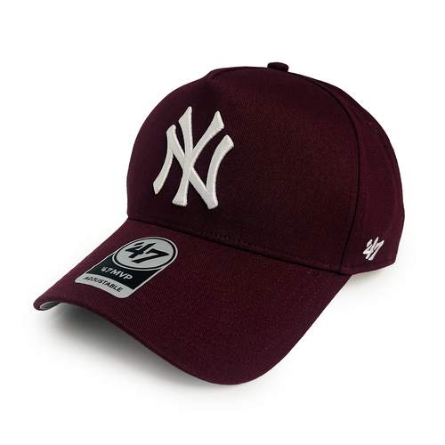 47 Brand New York Yankees MVP DT Legend Maroon OSFM