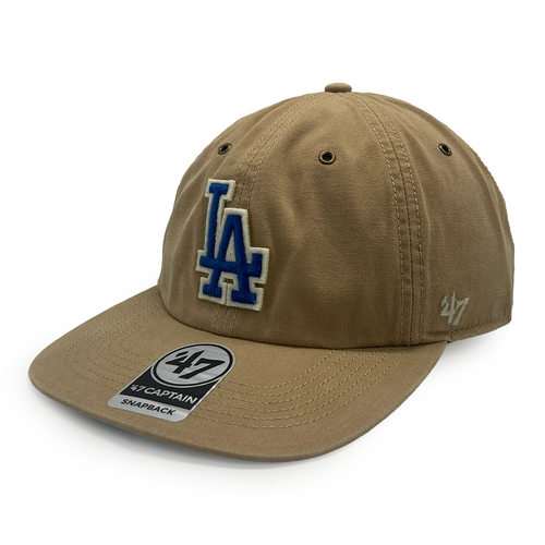 47 Brand Los Angeles Dodgers Captain Ragler Khaki OSFM