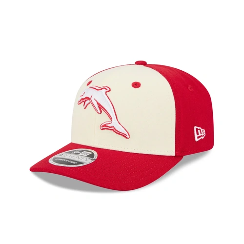 New Era The Dolphins 9Seventy SS Two-Tone Contrast Chrome/Red OSFM