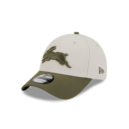 New Era South Sydney Rabbitohs 9Forty CS NRL26 Two-Tone Stone OSFM