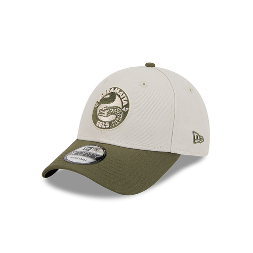 New Era Parramatta Eels 9Forty CS NRL26 Two-Tone Stone OSFM