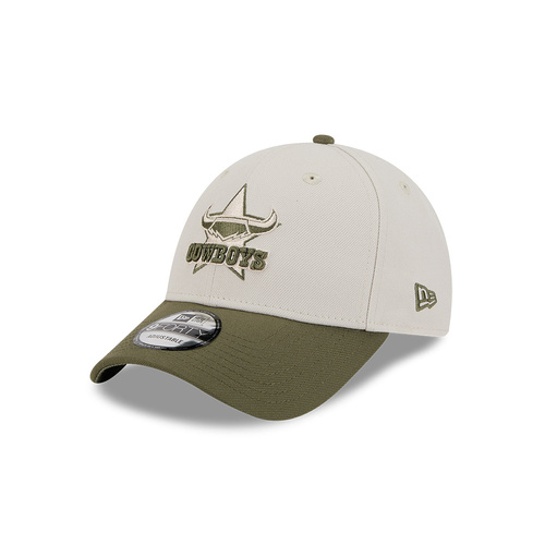 New Era North Queensland Cowboys 9Forty CS NRL26 Two-Tone Stone OSFM