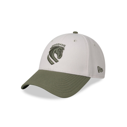 New Era Brisbane Broncos 9Forty CS NRL26 Two-Tone Stone OSFM