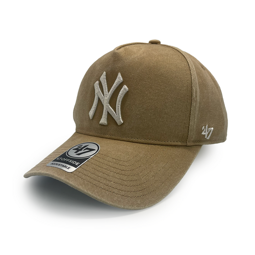 47 Brand New York Yankees Offside DT Raised Chain Khaki OSFM