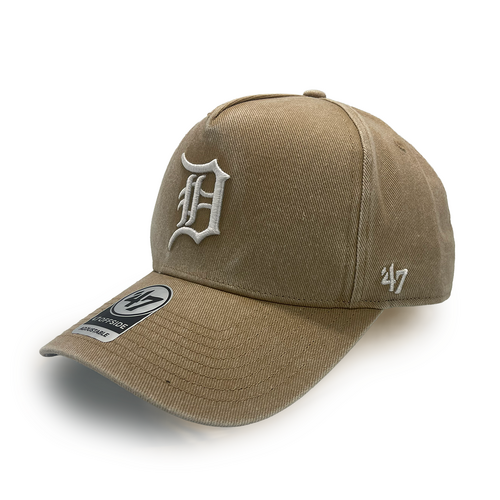 47 Brand Detroit Tigers Offside DT Raised Chain Khaki OSFM