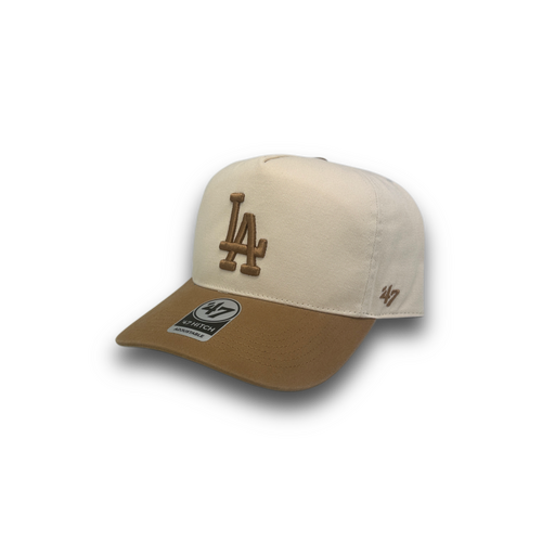 47 Brand Los Angeles Dodgers Hitch Two Tone Natural/Beige OSFM