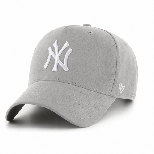 47 Brand New York Yankees MVP DT Ultrasuede Grey OSFM