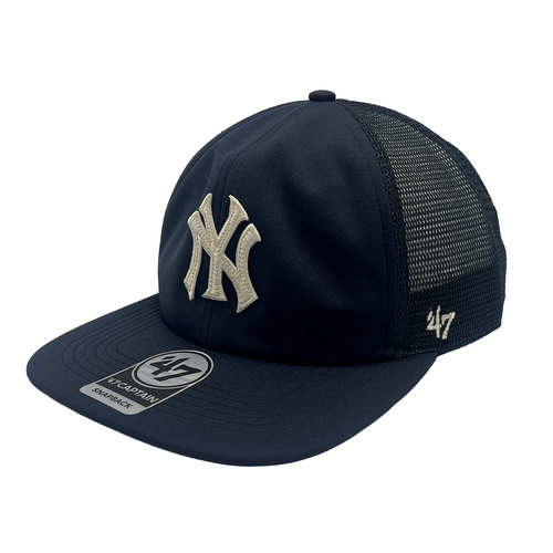 47 Brand New York Yankees Captain Trucker Vintage Navy OSFM
