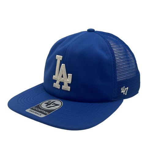 47 Brand Los Angeles Dodgers Captain Trucker Vintage Blue OSFM