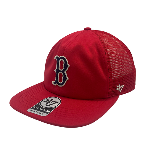47 Brand Boston Red Sox Captain Trucker Vintage Red OSFM