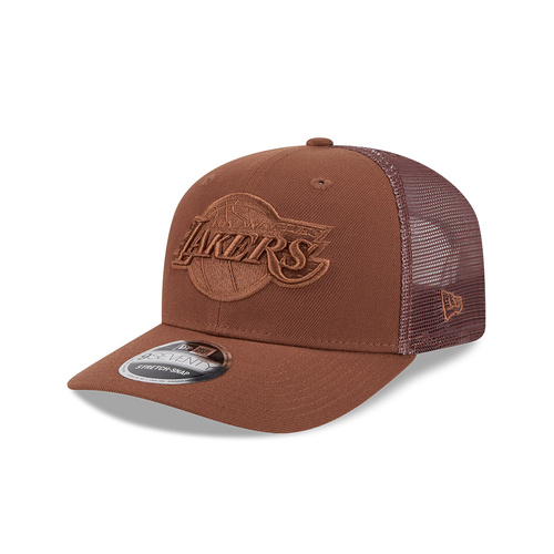 New Era Los Angeles Lakers 9Seventy Tiramasu Trucker Brown OSFM