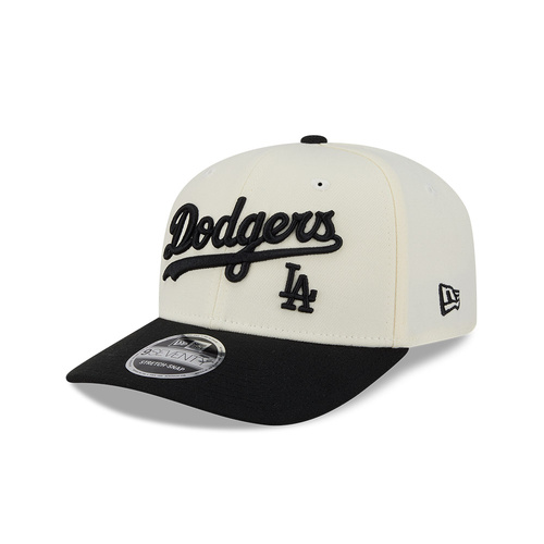 New Era Los Angeles Dodgers 9Seventy Black 2 Tone Chrome White OSFM