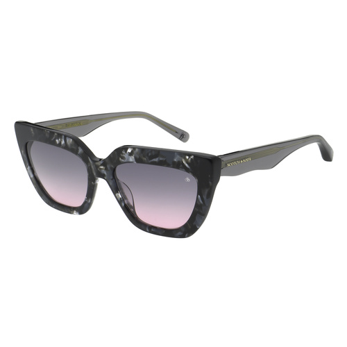 Scotch & Soda SSS7036 010 Black Speckle / Grey Lenses