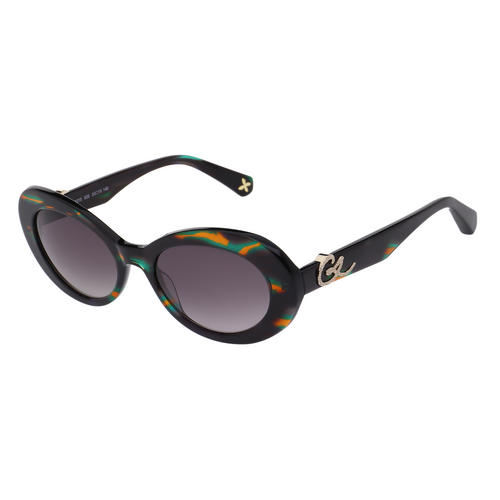 Christian Lacroix SLX5143 926 Grey w Orange / Green Gradient Lenses