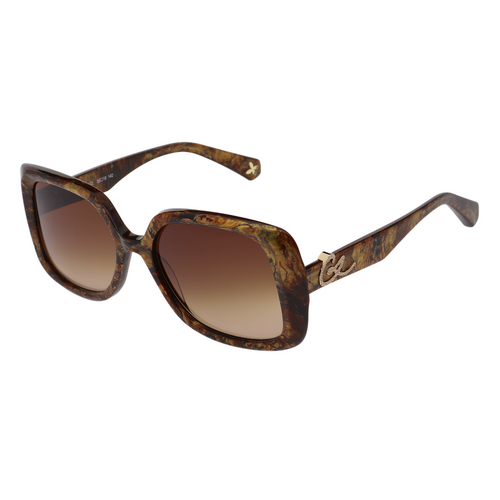 Christian Lacroix SLX5144 122 Gold Marble / Brown Gradient Lenses