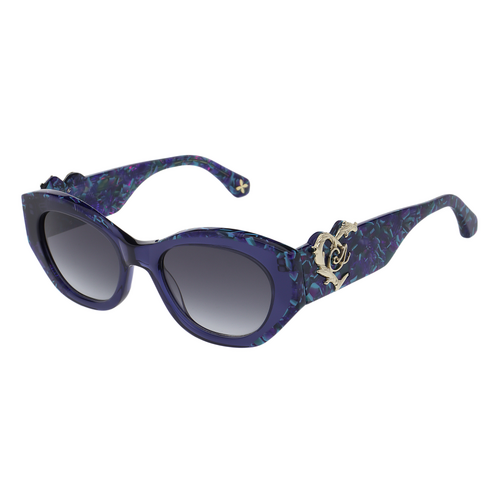 Christian Lacroix SLX5149 610 Midnight Blue / Green Gradient Lenses