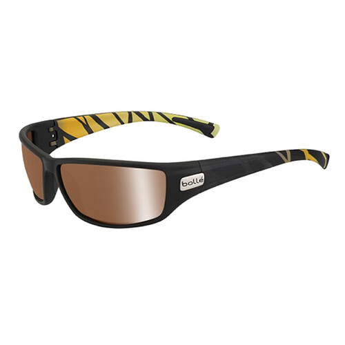 Bolle Python 11994 Matte Black Zebra / Inland Gold Lenses